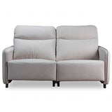 HOMER Fabric High Backrest with USB Ports Motorised Recliner Sofa