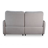 HOMER Fabric High Backrest with USB Ports Motorised Recliner Sofa