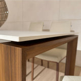 CARMENT Extendable Sintered Stone Dining Table