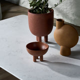 KAY Quartz with Marble Accents Dining Table