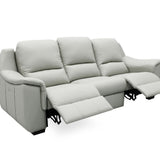 CONCERTO Leather with High Backrest Motorised Recliner Sofa