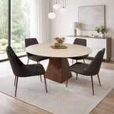 TRAVIS Sintered Stone Top Dining Table