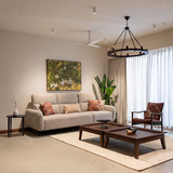 HIRO Modular Leather Sofa with Adjustable Headrest