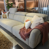 HIRO Modular Fabric Sofa with Adjustable Headrest