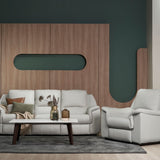 CONCERTO Leather with High Backrest Motorised Recliner Sofa