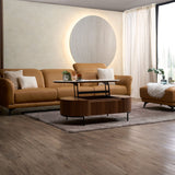 VINGE Leather Adjustable Headrest Modular Sofa