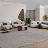 EVITA Large Modular Fabric Sofa with Removable Cushion Covers