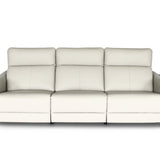 PENNA Leather Motorised Recliner with Adjustable Headrests Modular Sofa