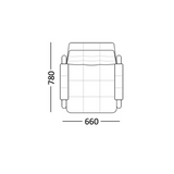 QUADRA Full Leather Armchair