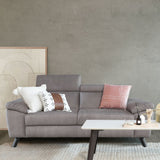 MARVIN Fabric with Adjustable Headrests Sofa