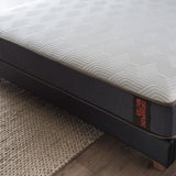 ORTHOPEDIC MASTER Sanitized® Antimicrobial High Resilience Foam Responsive Coil Support Mattress