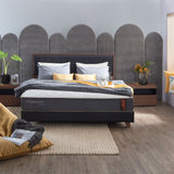 ORTHOPEDIC MASTER Sanitized® Antimicrobial High Resilience Foam Responsive Coil Support Mattress