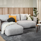 ROND Modular Fabric Sofa with Removable Covers