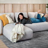 ROND Modular Fabric Sofa with Removable Covers