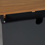 SLIDE Walnut Bedside Table
