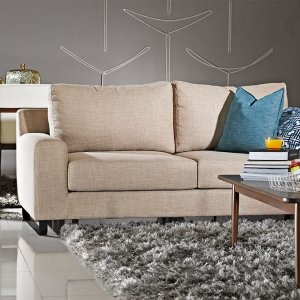 Ross Fabric Sofa with Removable Covers