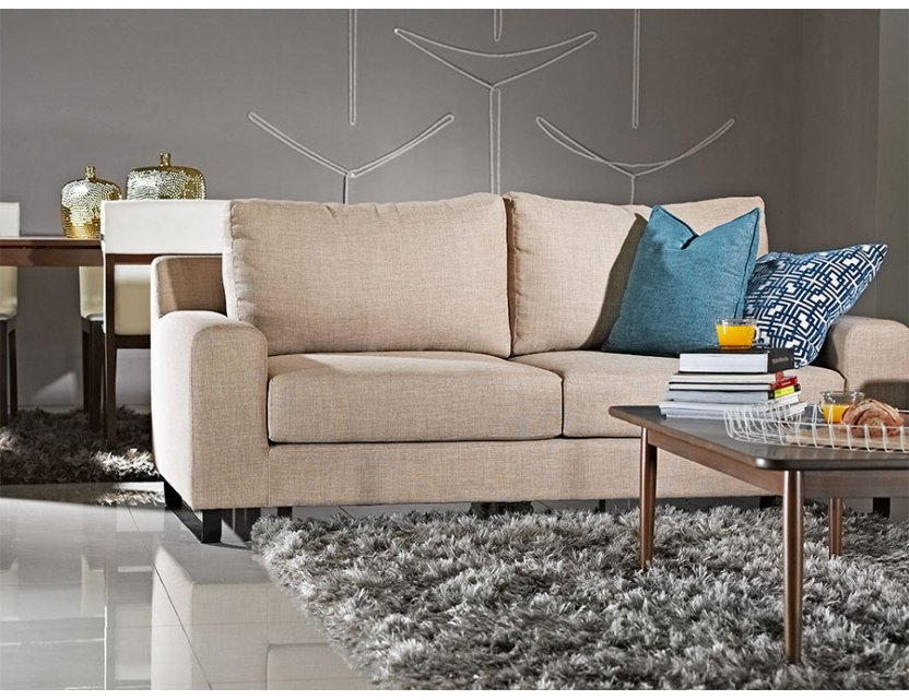 Ross Fabric Sofa with Removable Covers