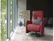 Seva Motorised Leather Recliner Armchair