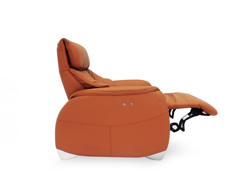 Sho Motorised Leather Recliner Sofa with High Backrest and Touch Sensors