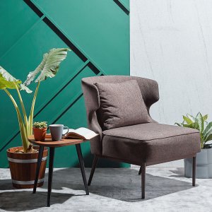 Wing Armchair with Seat Cushion Wing Armchair with Seat Cushion