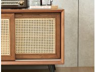 Nash Rattan Tv Console