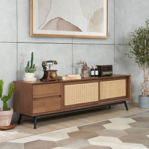 Nash Rattan Tv Console Nash Rattan Tv Console
