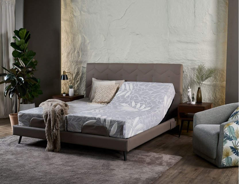 Drift Adjustable Bed With Natura Mattress And USB Ports