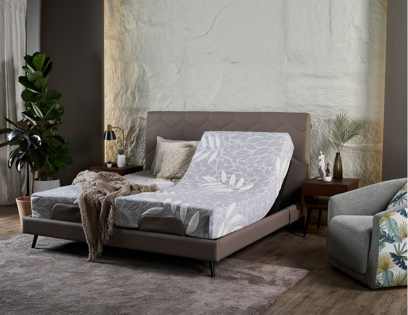 Drift Adjustable Bed With Natura Mattress And USB Ports