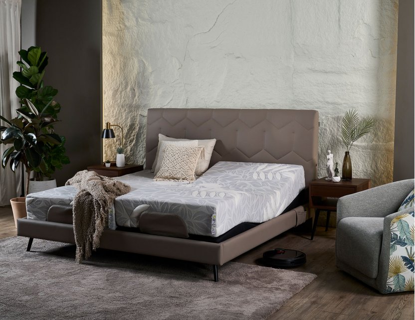 Drift Adjustable Bed With Natura Mattress And USB Ports