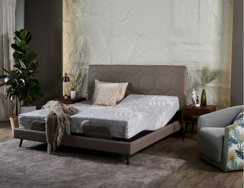 Drift Adjustable Bed With Natura Mattress And USB Ports