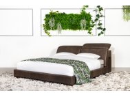 Fliq Bed Frame with Adjustable Headrest with Mattress Bedroom Package