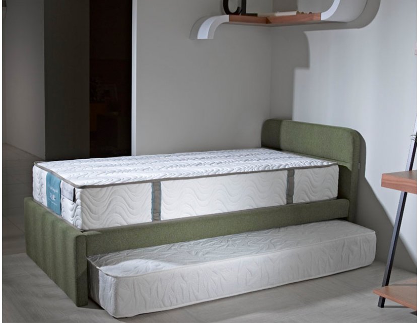 Holly Bed Frame With Pull Out Mattress + 1 Holly Spring Mattress