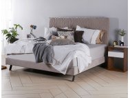 Ribb Bedframe In FabricGard with Mattress Bedroom Package