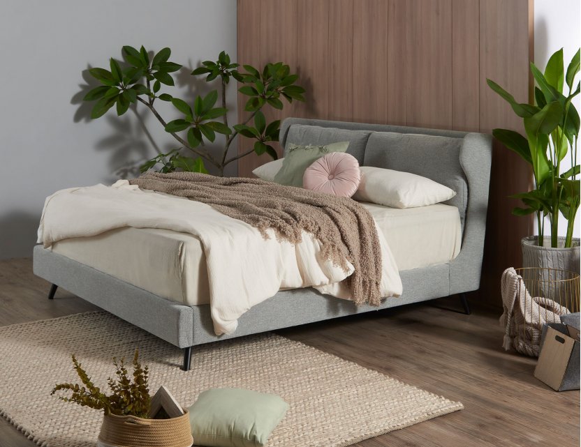 Wing Bed Frame With Mattress Bedroom Package