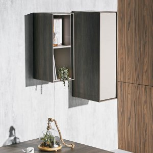 Bezel Wall Hanging Closed Cabinet