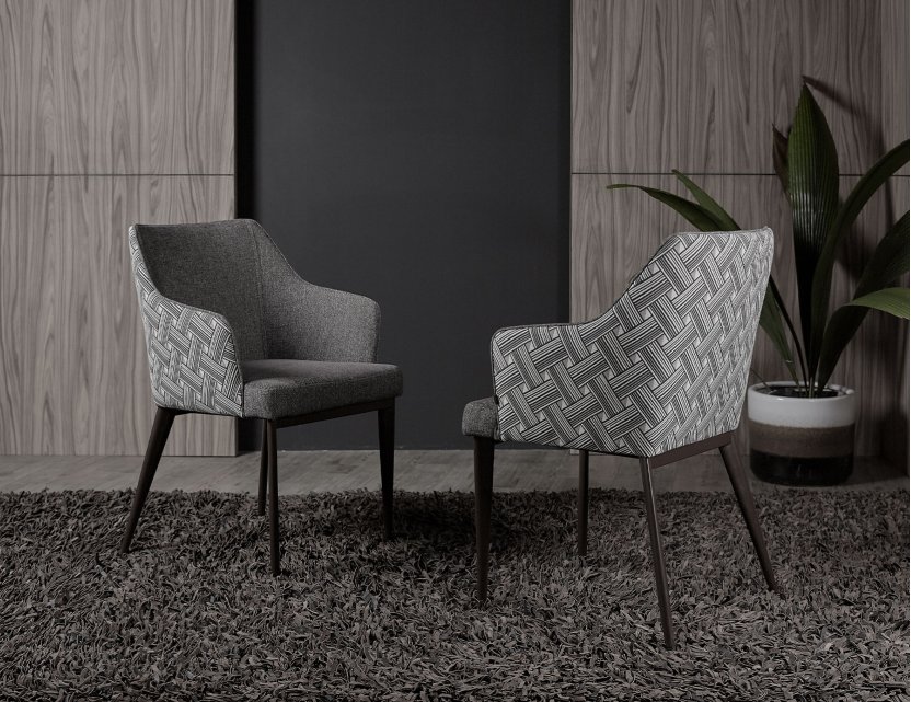 Black Beauty Granite Dining Table 1.9m with 6 Hatch Dining Chairs