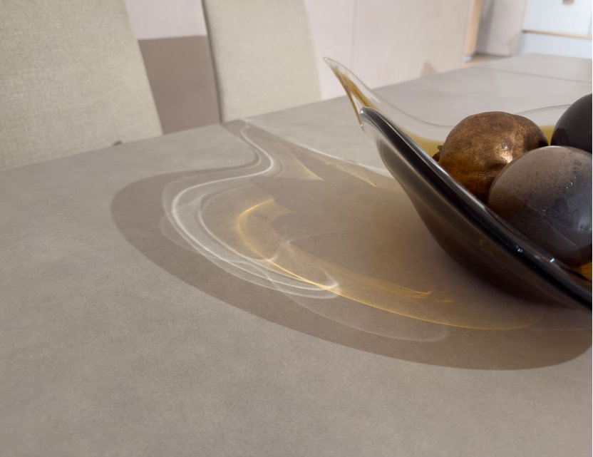 Carment Sintered Stone Top Extendable Dining Table