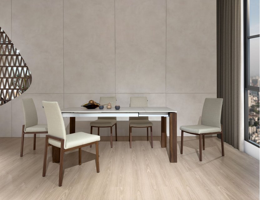 Carment Sintered Stone Top Extendable Dining Table