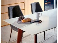 Kay Quartz Top Dining Table 1.6M + 2 Henry Chairs + 1 Henry Bench