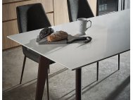 Kay Quartz Top Dining Table 1.6M with 4 Henry Dining Chairs
