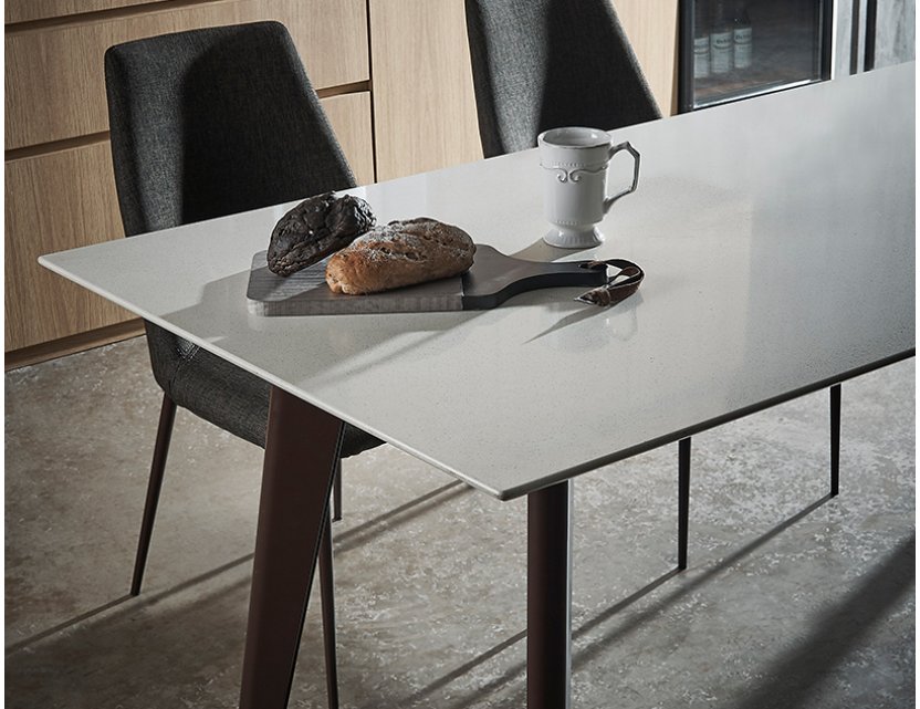 Kay Quartz Top Dining Table 1.6M