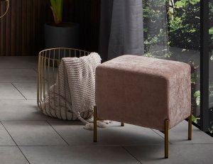 Arca Fabric Stool