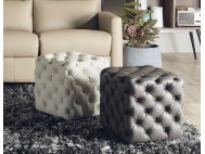 Chester Genuine Full Cowhide Leather Stool