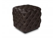 Chester Genuine Full Cowhide Leather Stool