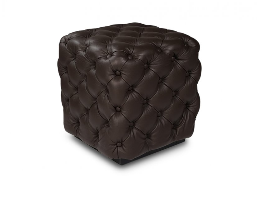 Chester Genuine Full Cowhide Leather Stool