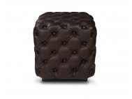 Chester Genuine Full Cowhide Leather Stool