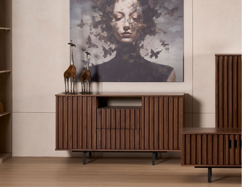 Louvre Fluted Sideboard