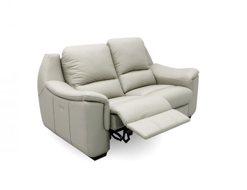 Concerto Motorised Leather Recliner Sofa with High Backrest