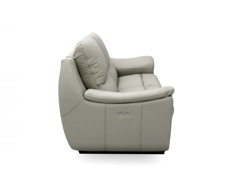 Concerto Motorised Leather Recliner Sofa with High Backrest