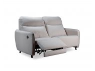 Homer Motorised Fabric Recliner Sofa with USB Ports and High Backrest